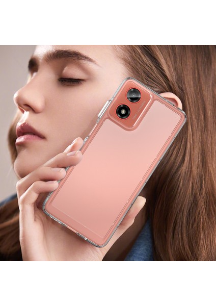 Motorola Moto G04 Kılıf, Şeffaf Tasarımlı Darbeye Dayanıklı Telefon Kılıfı, Tampon Hibrit Şeffaf Kapak Motorola Moto G04 (Yurt Dışından) indirimleri