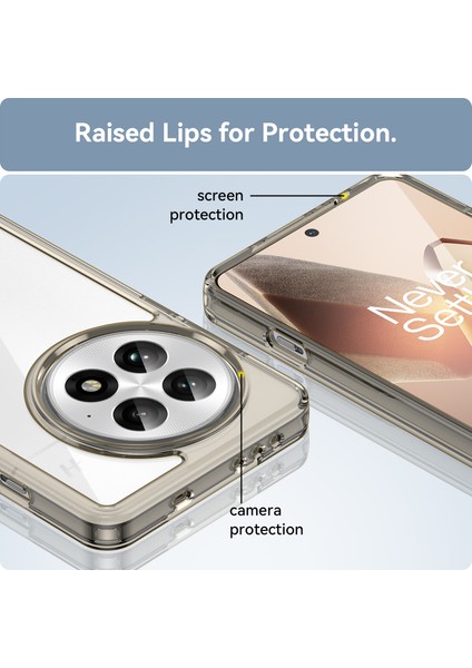 Oneplus 13 Kılıf, Şeffaf Tasarımlı Darbeye Dayanıklı Telefon Kılıfı, Tampon Hibrit Şeffaf Kapak Oneplus 13 (Yurt Dışından) indirimleri