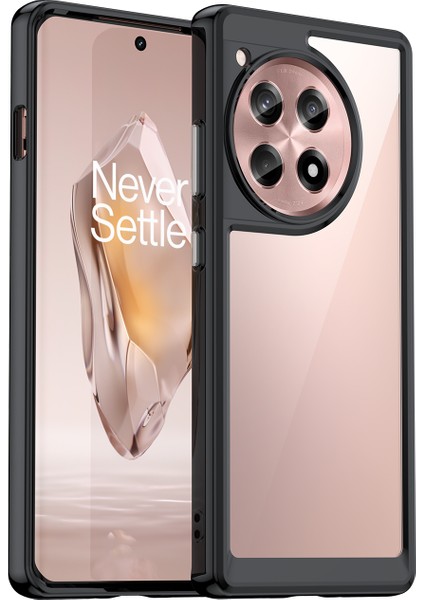 Oneplus 12 Kılıf, Şeffaf Tasarımlı Darbeye Dayanıklı Telefon Kılıfı, Tampon Hibrit Şeffaf Kapak Oneplus 12 (Yurt Dışından)