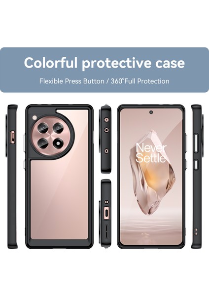 Oneplus 12 Kılıf, Şeffaf Tasarımlı Darbeye Dayanıklı Telefon Kılıfı, Tampon Hibrit Şeffaf Kapak Oneplus 12 (Yurt Dışından) fiyatları