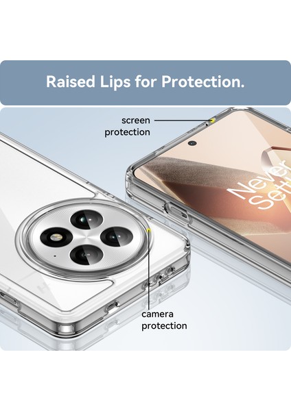 Oneplus 13 Kılıf, Şeffaf Tasarımlı Darbeye Dayanıklı Telefon Kılıfı, Tampon Hibrit Şeffaf Kapak Oneplus 13 (Yurt Dışından) indirimleri