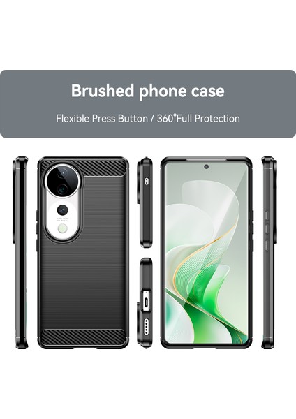 Vivo V40 5g Kılıf, Darbeye Dayanıklı Koruyucu Telefon Kılıfı, Ince Yumuşak Tpu Çizilmeye Karşı Dayanıklı Arka Tampon Kapak Vivo V40 5g (Yurt Dışından) fırsatları