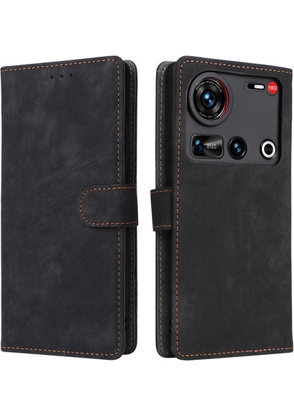 Zte Nubia Z70 Ultra Rfıd Engellemeli Kredi Kartı Tutuculu Cüzdan Telefon Kılıfı, Pu Deri Flip Folio Kılıf Cüzdan Kickstand Koruyucu Kılıf Zte Nubia Z70 Ultra (Yurt Dışından)