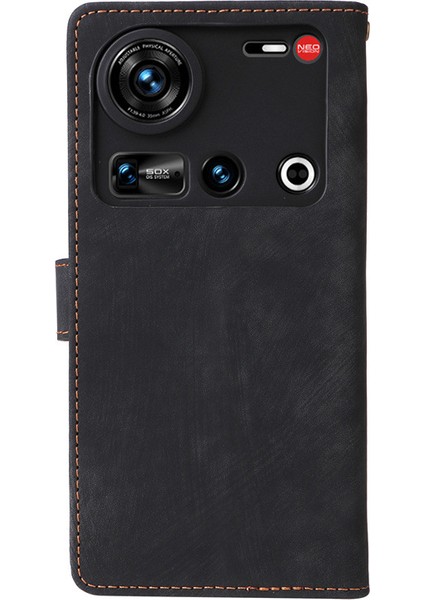 Zte Nubia Z70 Ultra Rfıd Engellemeli Kredi Kartı Tutuculu Cüzdan Telefon Kılıfı, Pu Deri Flip Folio Kılıf Cüzdan Kickstand Koruyucu Kılıf Zte Nubia Z70 Ultra (Yurt Dışından)