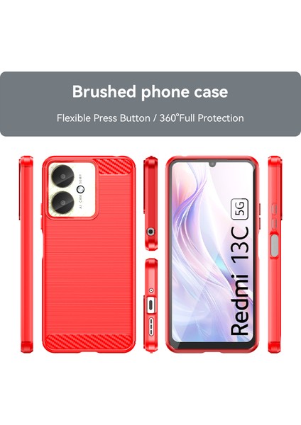 Xiaomi Redmi Note 13 5g Kılıf, Darbeye Dayanıklı Koruyucu Telefon Kılıfı, Ince Yumuşak Tpu Çizilmeye Karşı Dayanıklı Arka Tampon Kapak Xiaomi Redmi Note 13 5g (Yurt Dışından) modelleri