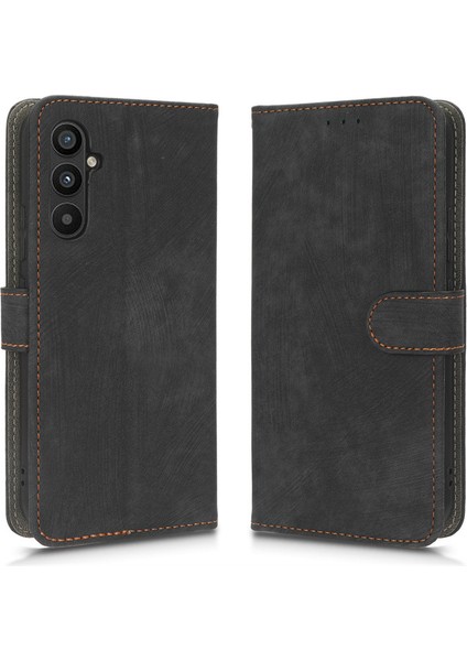 Samsung Galaxy A15 Rfıd Engellemeli Kredi Kartı Tutuculu Cüzdan Telefon Kılıfı, Pu Deri Flip Folio Kılıf Cüzdan Kickstand Koruyucu Kılıf Samsung Galaxy A15 (Yurt Dışından)