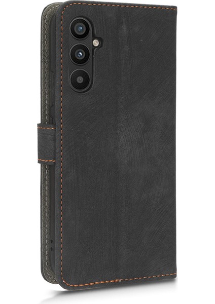 Samsung Galaxy A15 Rfıd Engellemeli Kredi Kartı Tutuculu Cüzdan Telefon Kılıfı, Pu Deri Flip Folio Kılıf Cüzdan Kickstand Koruyucu Kılıf Samsung Galaxy A15 (Yurt Dışından)