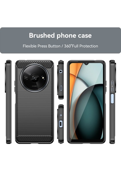 Xiaomi Redmi A3 Kılıf, Darbeye Dayanıklı Koruyucu Telefon Kılıfı, Ince Yumuşak Tpu Çizilmeye Karşı Dayanıklı Arka Tampon Kapak Xiaomi Redmi A3 (Yurt Dışından) fiyatları