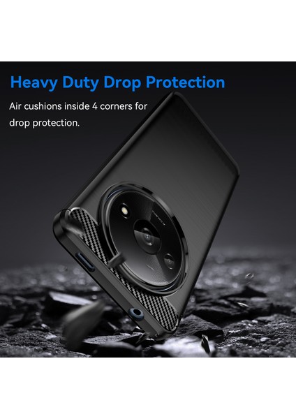 Xiaomi Redmi A3 Kılıf, Darbeye Dayanıklı Koruyucu Telefon Kılıfı, Ince Yumuşak Tpu Çizilmeye Karşı Dayanıklı Arka Tampon Kapak Xiaomi Redmi A3 (Yurt Dışından) modelleri