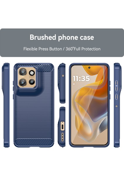 Motorola Moto S50 Kılıf, Darbeye Dayanıklı Koruyucu Telefon Kılıfı, Ince Yumuşak Tpu Çizilmeye Karşı Dayanıklı Arka Tampon Kapak Motorola Moto S50 (Yurt Dışından) modelleri