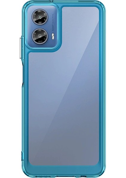 Motorola Moto G34 Kılıf, Şeffaf Tasarımlı Darbeye Dayanıklı Telefon Kılıfı, Tampon Hibrit Şeffaf Kapak Motorola Moto G34 (Yurt Dışından)