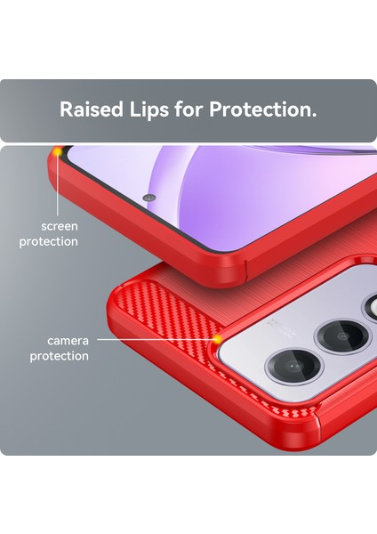 Oppo K12X Kılıf, Darbeye Dayanıklı Koruyucu Telefon Kılıfı, Ince Yumuşak Tpu Çizilmeye Karşı Dayanıklı Arka Tampon Kapak Oppo K12X (Yurt Dışından) fırsatları