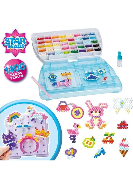 31914 Aquabeads Çantalı Delüks Set 1400 Parça +4 Yaş