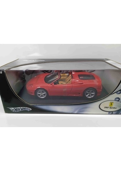 Dianomi Hotwheels 1:18 Ölçek Ferrari 360 Spider/// Diecast Model Araba modelleri