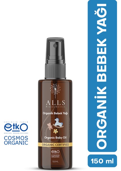 Organik Bebek Yağı 150 ml