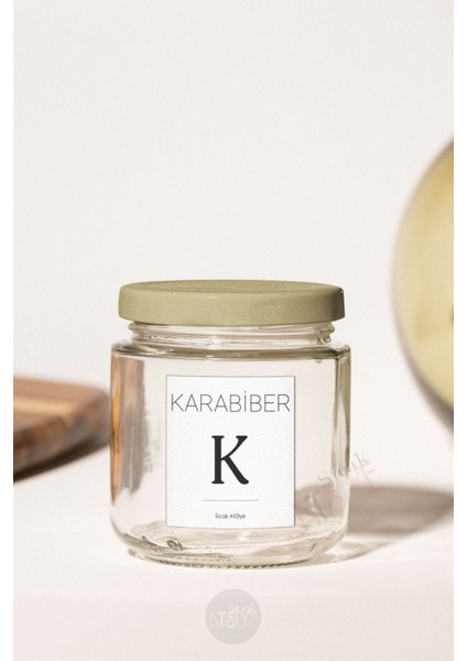 Baharat - Bakliyat - Kuruyemiş Kavanoz Etiketi - Suya Dayanıklı Sticker Model. Cupcake modelleri