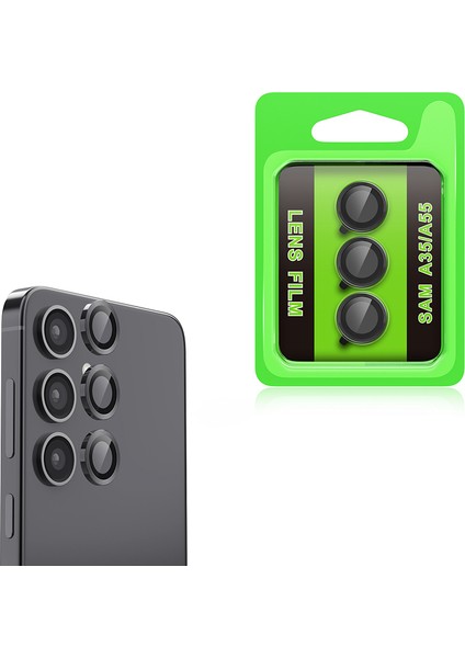 Galaxy A55 ​​​​kamera Temperli Cam Lens Koruyucu Cl-07
