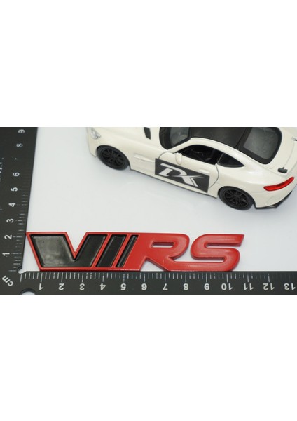 Skoda Vrs Bagaj Kırmızı Siyah Kırmızı Siyah 3m 3D Logo Arma fırsatları