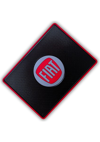 Fiat Logolu Torpido Üstü Kaydırmaz Ped