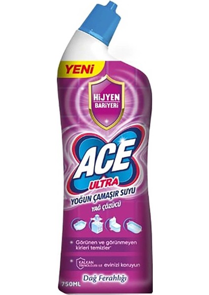 Ultra Kıvamlı Çamaşır Suyu Dağ Ferahlığı 750 ml