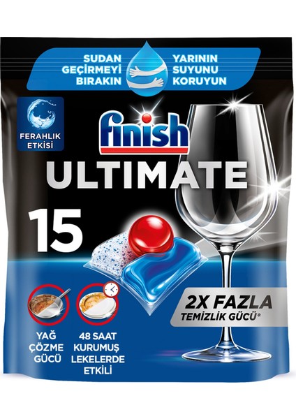 Ultimate Bulaşık Makinesi Tableti 15'li 193.5 gr