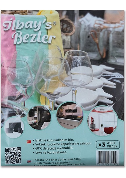 Ilbay's Temizlik Bezi 3'lü