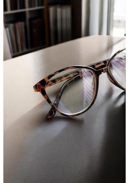 Bappirlopar Desenli Yeni Sezon Cat Eye Gözlük Optik Uyumlu Mavi Işık Korumalı indirimleri