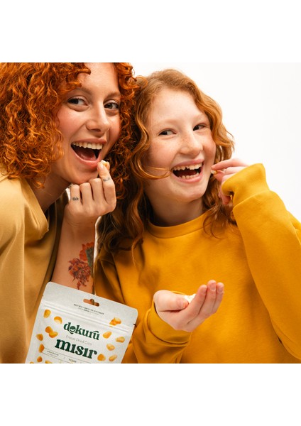 Mısır Kuru Sebze Cipsi - Dondurularak Kurutulmuş Freeze Dried Çıtır Mısır
