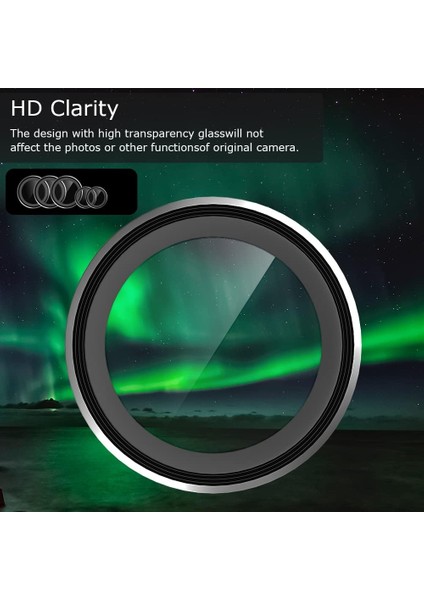 Samsung Galaxy S25 Uyumlu Parıltılı Simli Taşlı Görüntü sini Etkilemez Safir Lens
