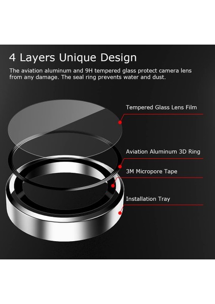 Samsung Galaxy S25 Uyumlu Parıltılı Simli Taşlı Görüntü sini Etkilemez Safir Lens