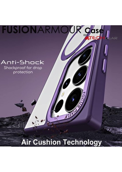 Samsung Galaxy S25 Ultra Uyumlu Kılıf Magsafe Şarj Özellikli Kamera Koruyuculu Krom Slikon Kapak indirimleri