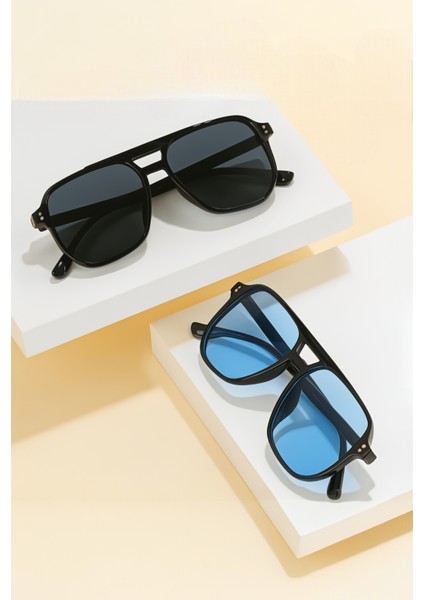2'li Fırsat Seti Unisex Güneş Gözlüğü UV400 Korumalı