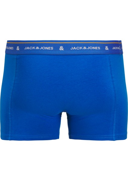 Jacron Solıd Trunks 3 Pack Erkek Lacivert Boxer 12268602-04