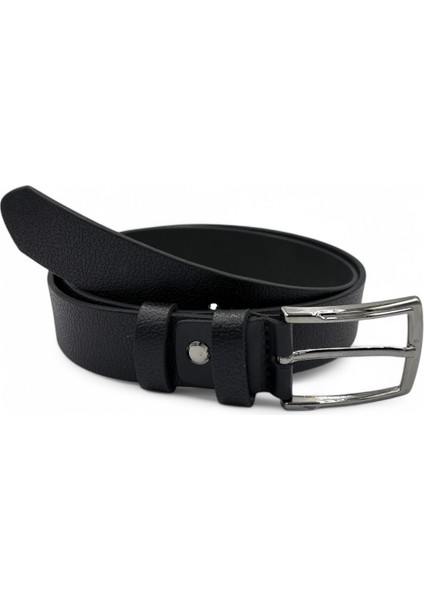 Manda Derisi Erkek Kemer - 3.5 cm Genişlik, Siyah/kahverengi modelleri