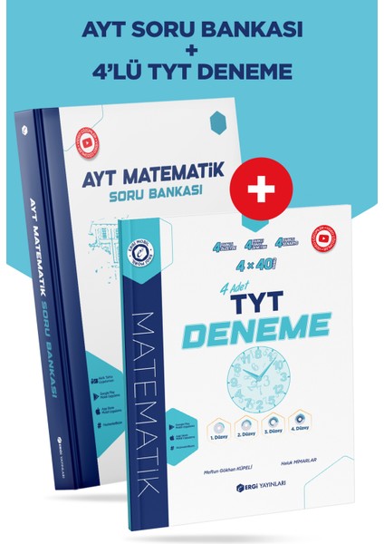 Ergi AYT Matematik Soru Bankası ve TYT Matematik Denemeleri