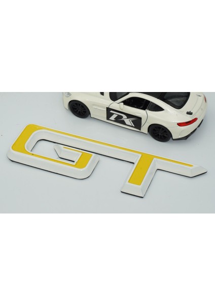 Mustang Gt Bagaj Sarı Beyaz Logo Arma Ford Ile Uyumlu fırsatları