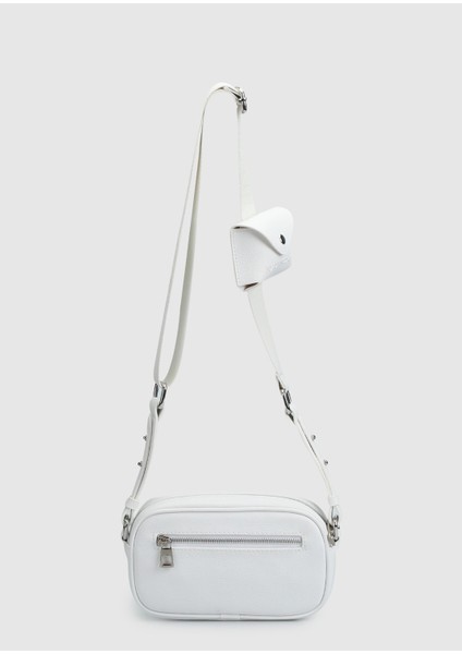 Beyaz Kadın Çapraz Çanta modelleri