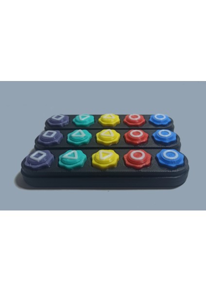 Squid Game 5 Taş Oyunu Seti, Beştaş Oyuncak Renkli Taş Gonggi - Kutulu BASKI DOLULUK ORANI %100, İÇİ METAL AĞIRLIKLI,