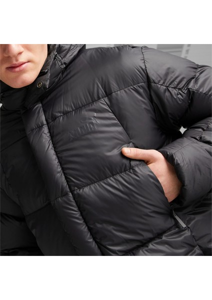 Uzun Kapüşonlu Erkek Kuş/kaz Tüylü Şişme Mont modelleri