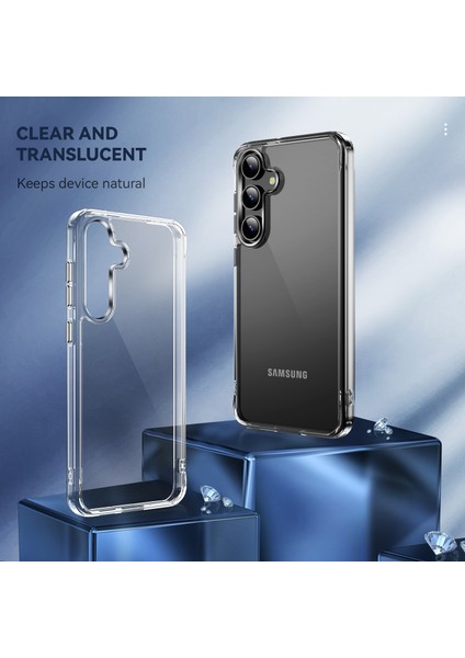 Samsung Galaxy S24 Için Kristal Şeffaf Pc + Tpu Hibrit Telefon Kılıfı Şeffaf (Yurt Dışından) fiyatları