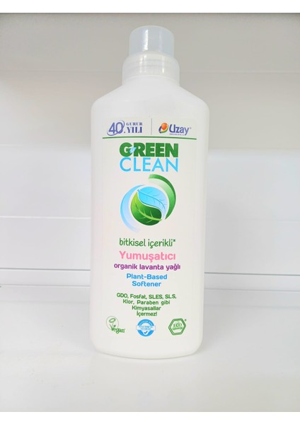 Green Clean Bitkisel Lavanta Yağlı Yumuşatıcı 1000 ml