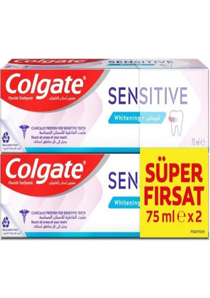 Sensitive Diş Macunu 2 x 75 ml