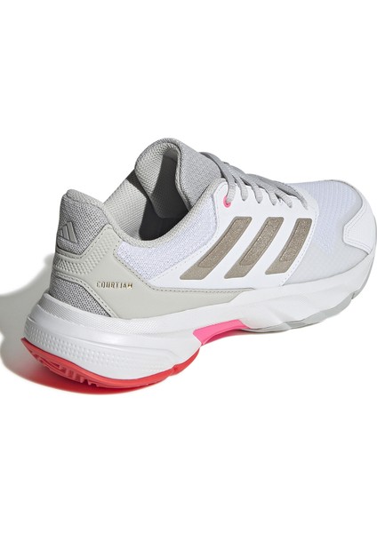 IH2968 Courtjam Control 3 W Beyaz Kadın Tenis Ayakkabısı fırsatları