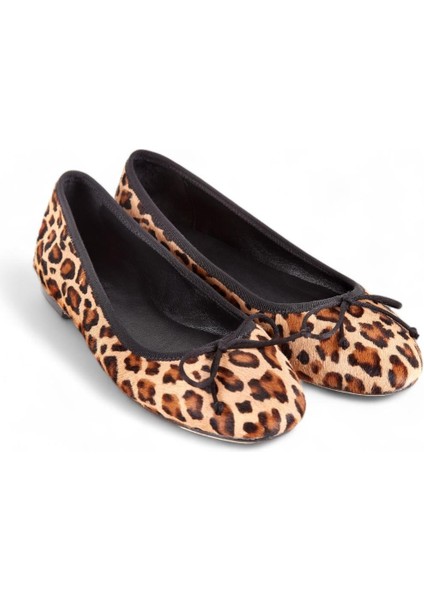 London Leopar Desenli Tay Derisi Babet