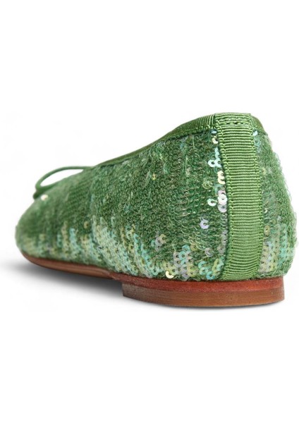 Paris Yeşil Payet Işlemeli Kumaş Babet fiyatları