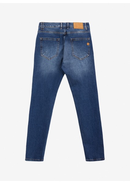 Normal Bel Normal Paça Slim Fit Antrasit Erkek Denim Pantolon PJI1329SS fiyatları