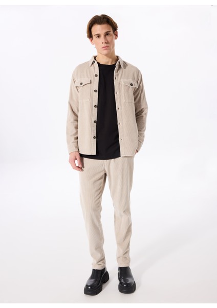 Taş Erkek Regular Fit Gömlek Ceket GU24MFW15003 fiyatları