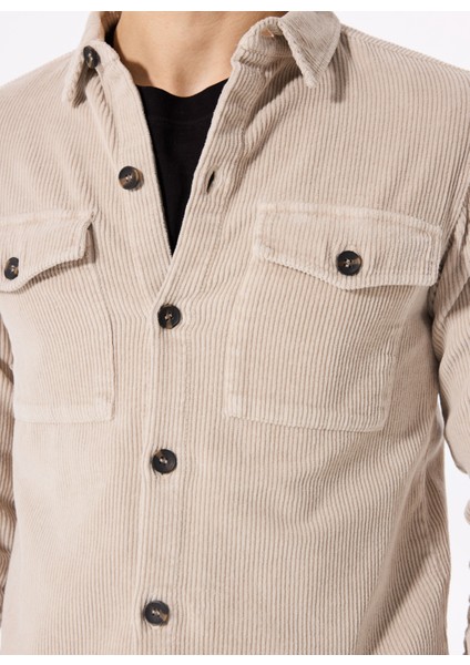 Taş Erkek Regular Fit Gömlek Ceket GU24MFW15003 fırsatları