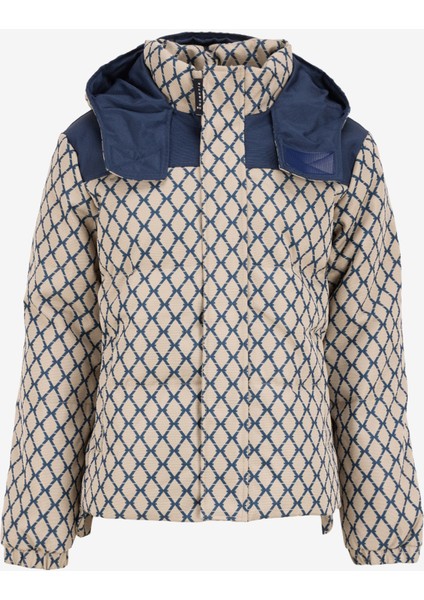 Bej Erkek Kapüşonlu Regular Fit Puffer Mont UMA24030PI