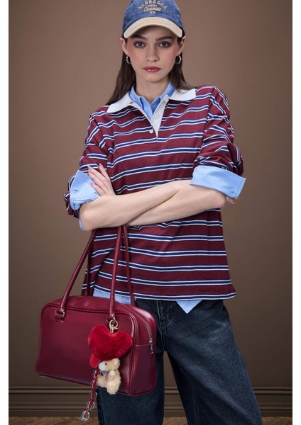 Kadın Suni Deri Omuz Çantası E8491AXNS